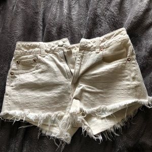 American Eagle American Flag shorts